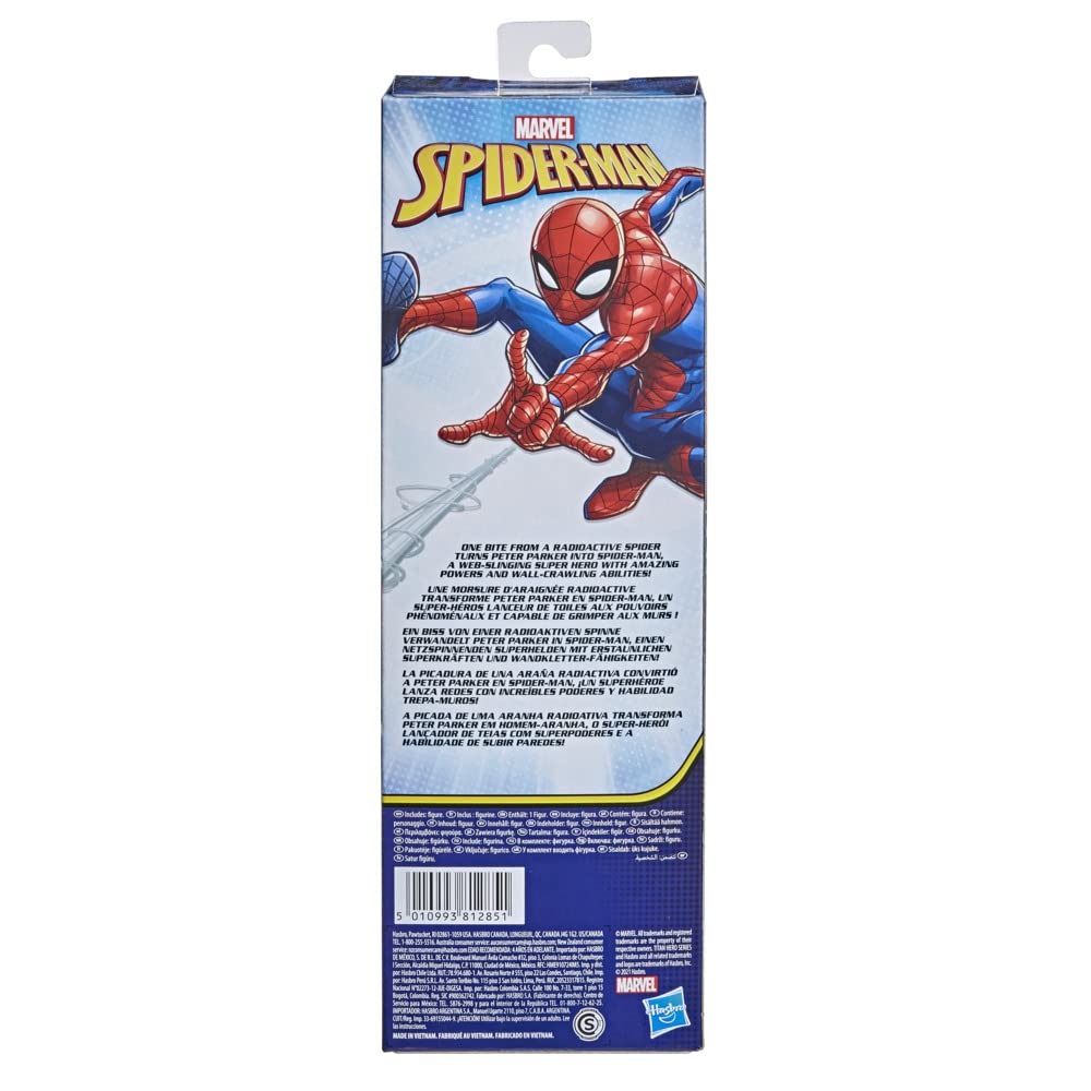 Marvel Spider-Man Titan Hero Series Action Figure, 30-Cm-Scale Super Hero Toy, For Kids Ages 4 And Up