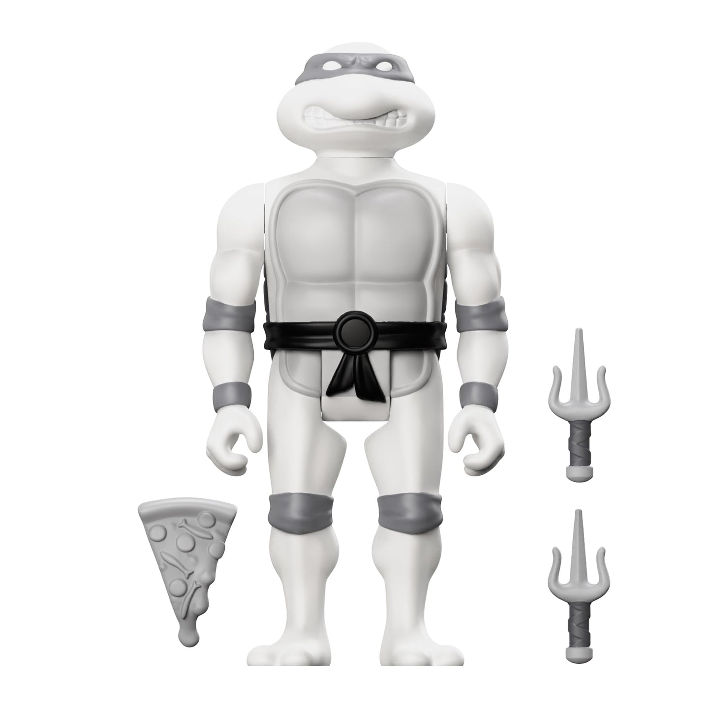Super7 Teenage Mutant Ninja Turtles Raphael (Comic Grayscale) - 3.75' Tmnt Action Figure With Accessories Classic Cartoon Collectibles