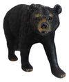 Ebros Gift 10' Long Realistic Roaming Black Bear Figurine Rustic Wildlife Forest Western Cabin Lodge Decor Bears Animal Sculpture