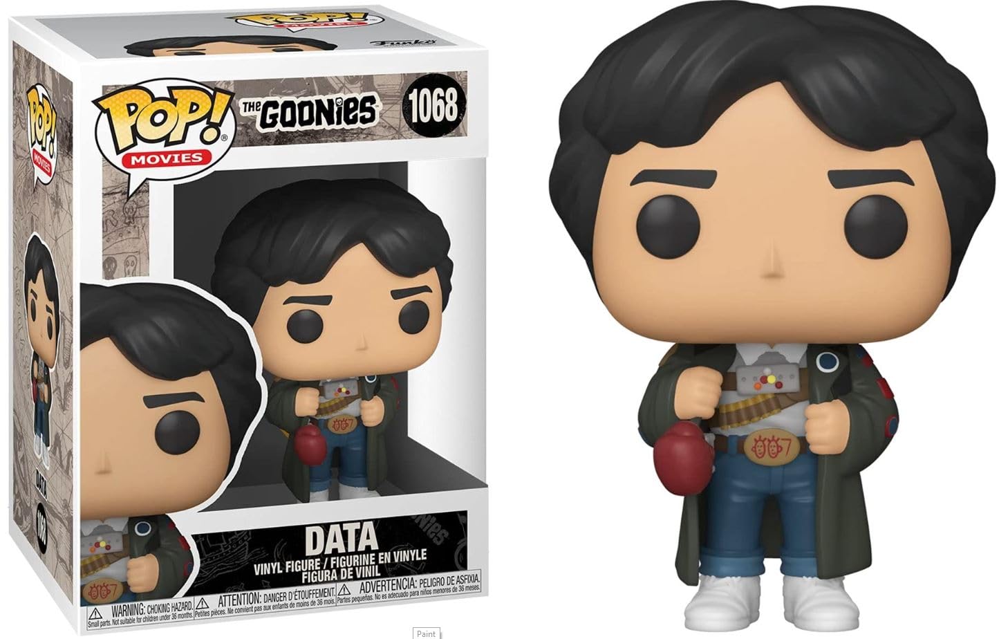 Funko Pop! Movies: The Goonies - Data With Glove Punch Collectible Vinyl Figure