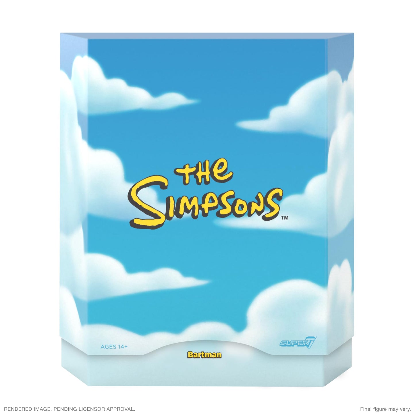 Super7 Ultimates The Simpsons Bartman - 7' The Simpsons Action Figure With Accessories Classic Tv Show Collectibles And Retro Toys