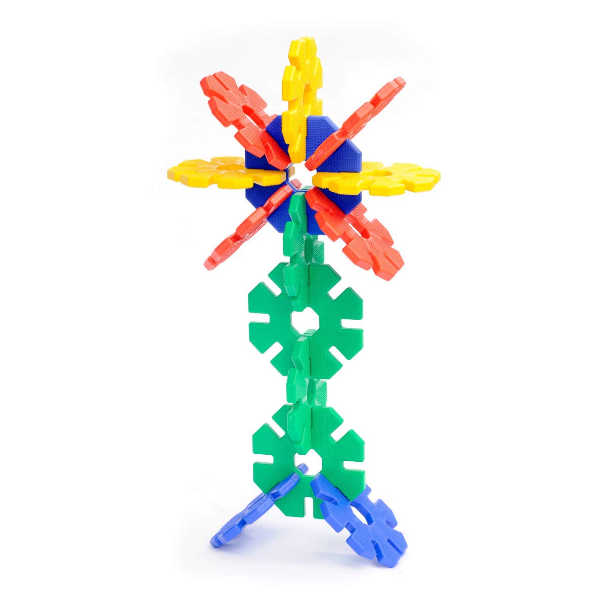 Polydron Kids Giant Octoplay Set 2 - Educational Construction Toy - Multicolored - Children Development Building Kit - 2+ Years