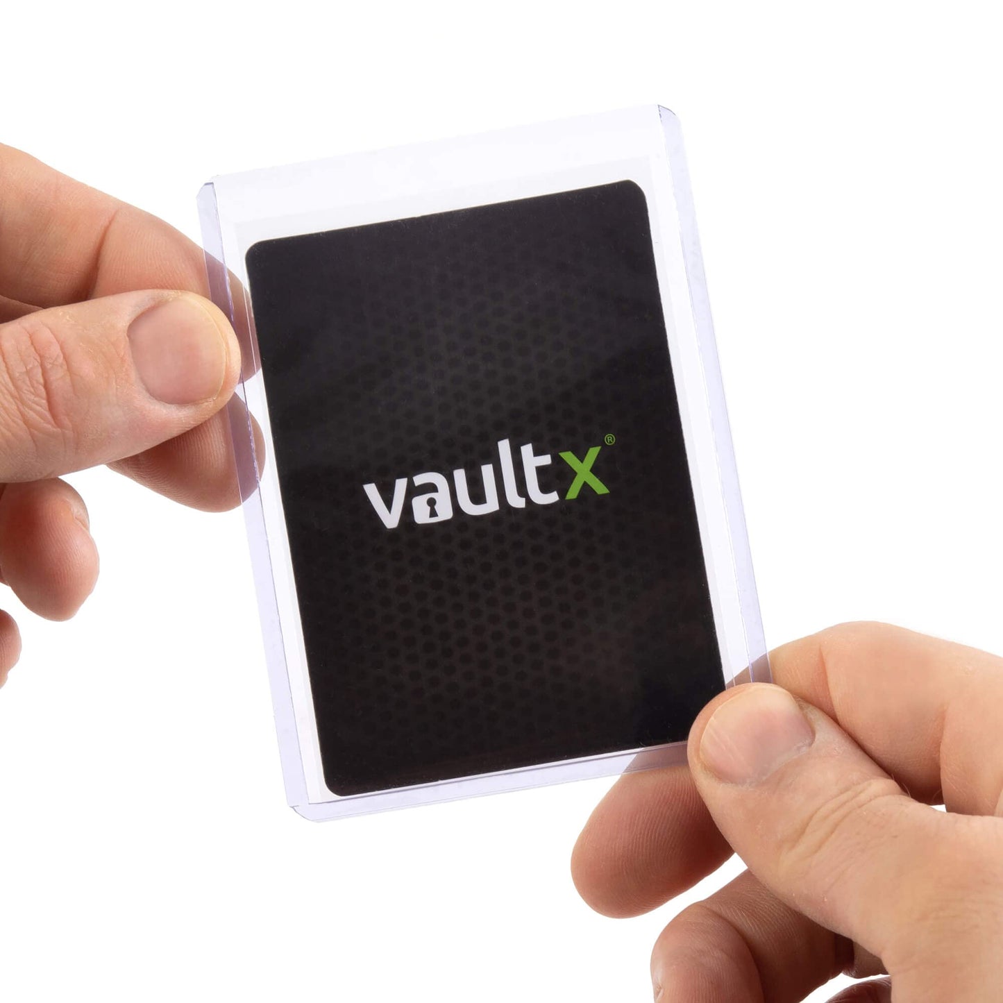 Vault X Toploaders 100Pt, Trading Cards, Premium Extra Thick, 3 X 4 Seamless Rigid Card Holders, Hard Sleeves, Clear Protection