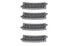 Kato USA Model Train Products Unitrack, 315mm (12 3/8'') Radius 15-Degree Curve Track (4-Piece)