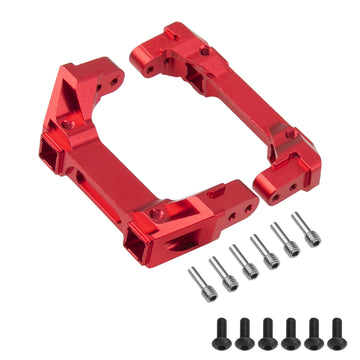 Vgoohobby Aluminum Alloy Front & Rear Bumper Mount RC Servo Stand #8237 Compatible with Traxxas TRX4 TRX-4 1/10 RC Crawler Upgra