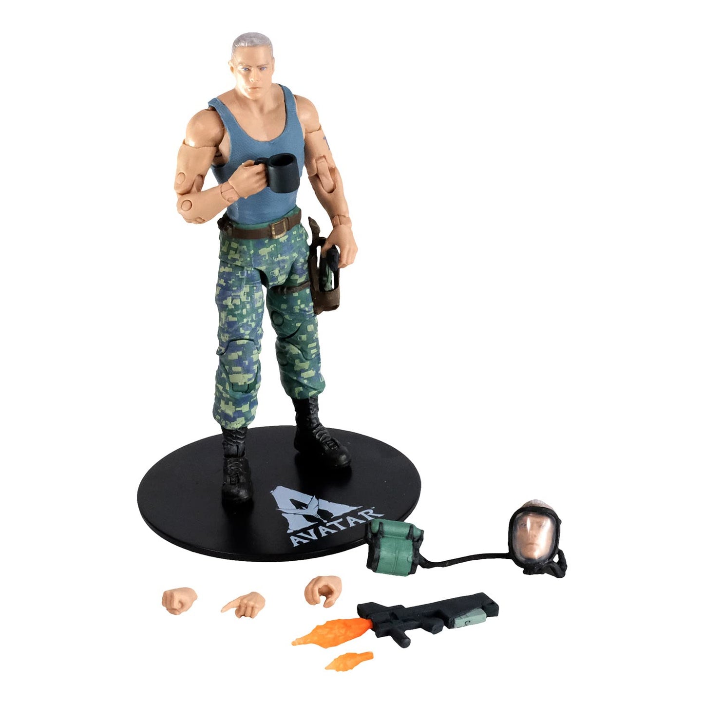 Mcfarlane - Avatar 7In Wv1 - A1 Colonel Miles Quaritch