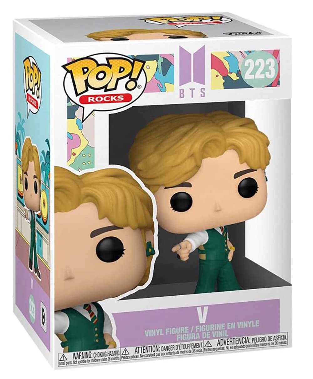 Bts Dynamite - V Vinyl Figure #223 (Includes Clear Pop Box Protector Case)