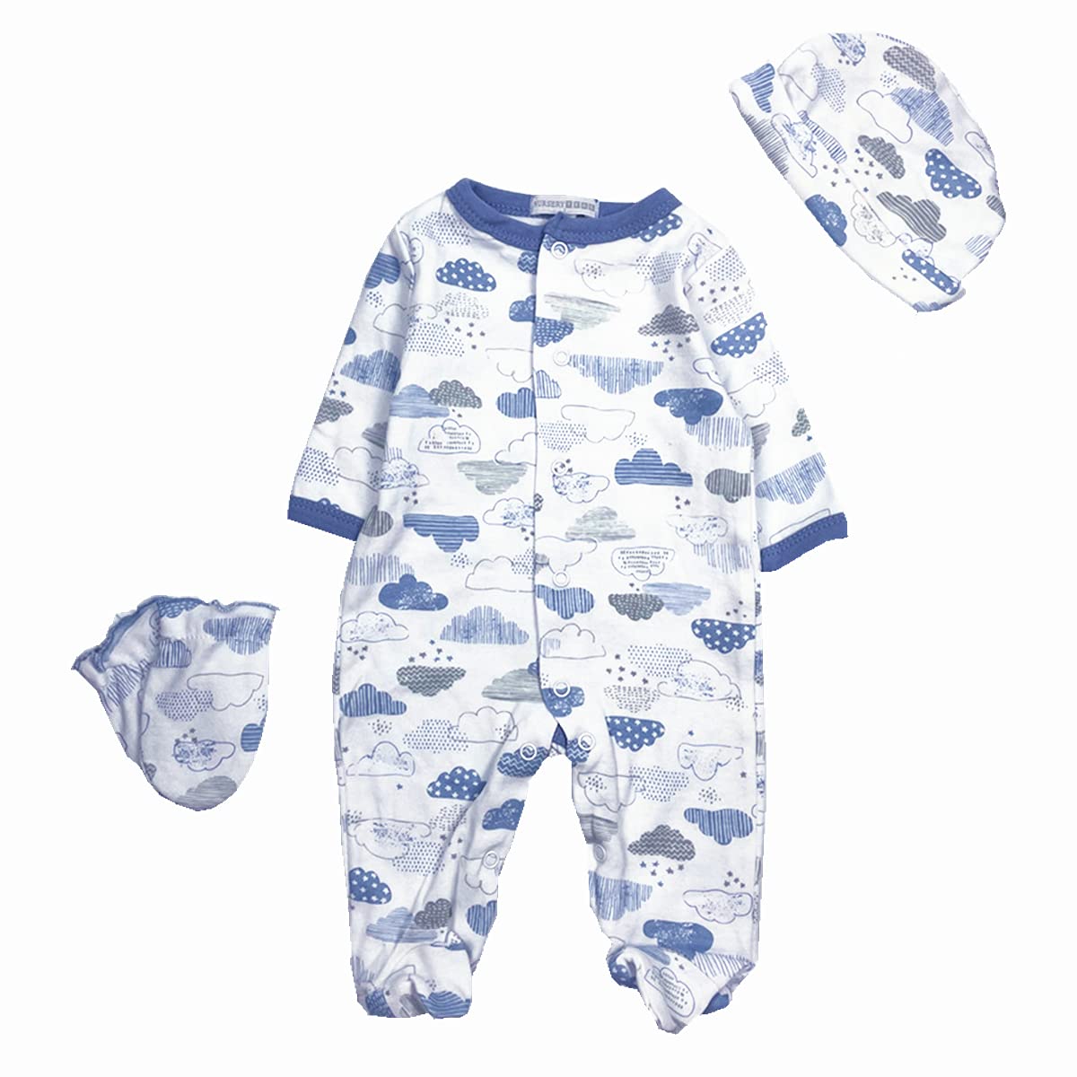 Reborn Dolls Baby Boy Clothes 5 Pcs Set Elephant Clothing For 20-22 Inch Reborn Newborn Baby Doll Clothes…