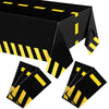 Remagr 6 Pcs Construction Birthday Party Tablecloth 51 X 71 Inch Dump Truck Birthday Table Covers For Kids Boys Birthday Constru