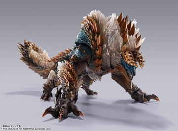 TAMASHII NATIONS - Monster Hunter World Iceborne - Zinogre, Bandai Spirits S.H.MonsterArts Action Figure