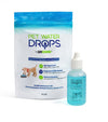 Dry Element Pet Water Drops - Dog & Cat Water Additive for Dental Care, Fresh Breath & Cleaner Teeth, Prevents Bowl Slime, Light Blue