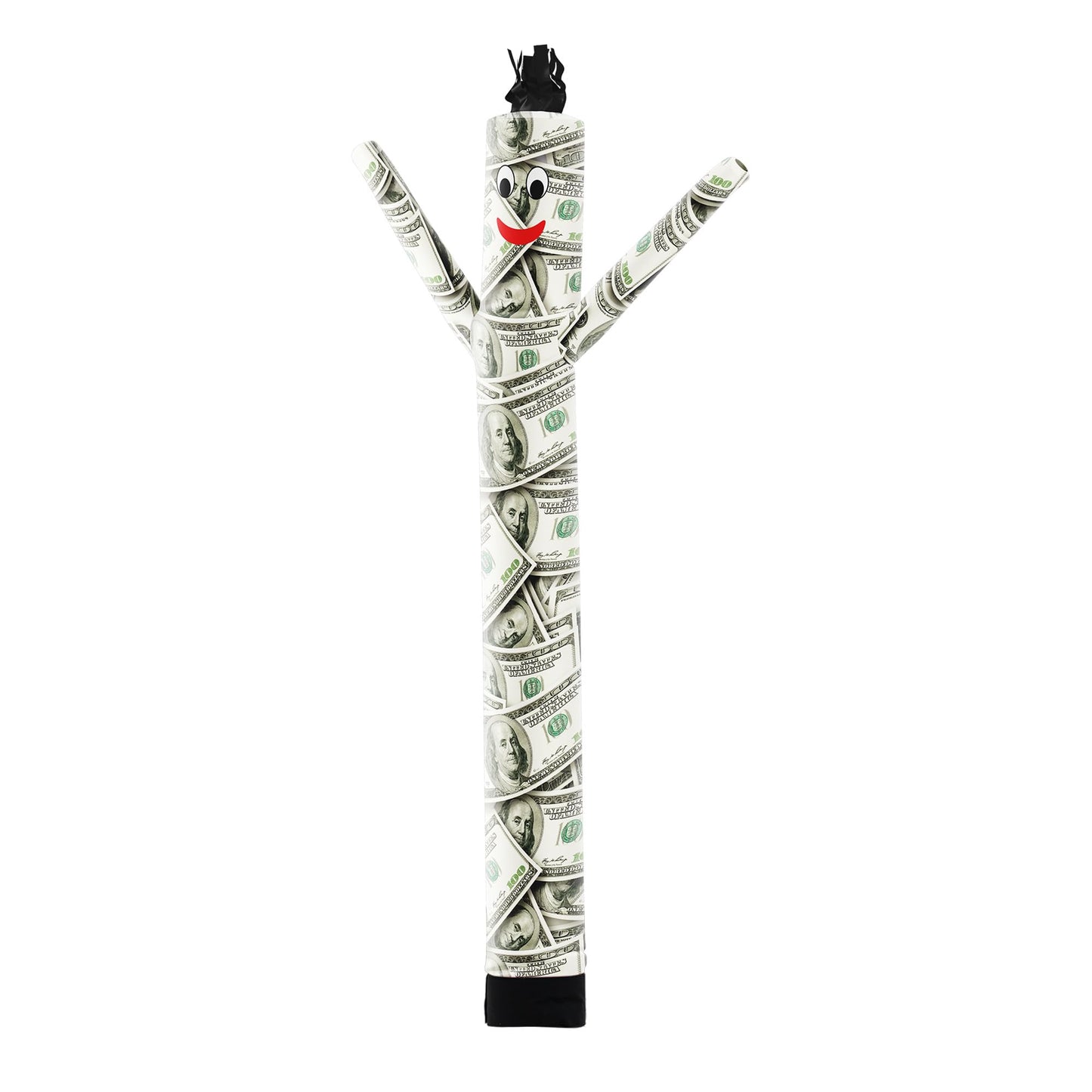 LookOurWay Air Dancers Inflatable Tube Man Attachment - 10 Feet Tall Wacky Waving Inflatable Dancing Tube Guy for Business Promotion - Blower Not Included - Character Money Themed - Billionaire