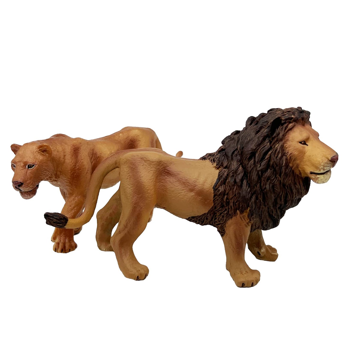 Gemini&Genius Lion Toys For Kids, Realistic Lion Toy Action Figures, Large Wild Animal Lion Toys For Kids, Great For Gifts, Party Favors, Cake Toppers, Display And Collections For Kids