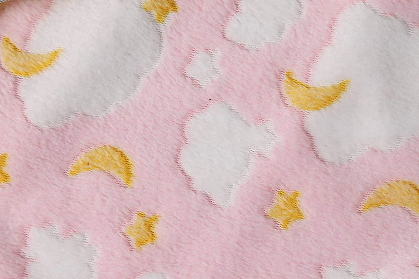Baby Whitney Pink Clouds Doll Blanket & Pillow - Cotton, Pink, Model 79960