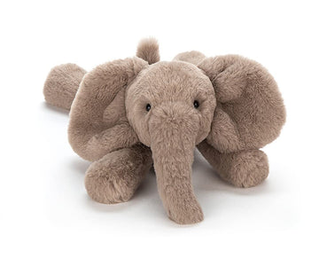 Jellycat Smudge Elephant Stuffed Animal, Medium 9.5 Inches | Elephant Plush Toy | Classic Children'S Gift