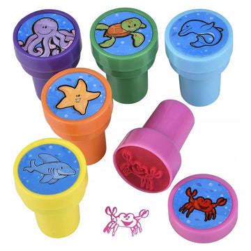 Rhode Island Novelty 1.38 SEA LIFE STAMPERS