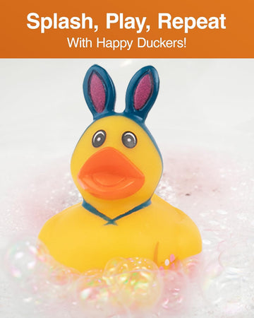 Jeep Ducks For Ducking (24 Pieces) - Easter Ducks For Jeeps - 2' Easter Themed Rubber Ducks Jeep Ducking - Plus Official Duck Duck Jeep Mobile App - Kid'S Party Favor