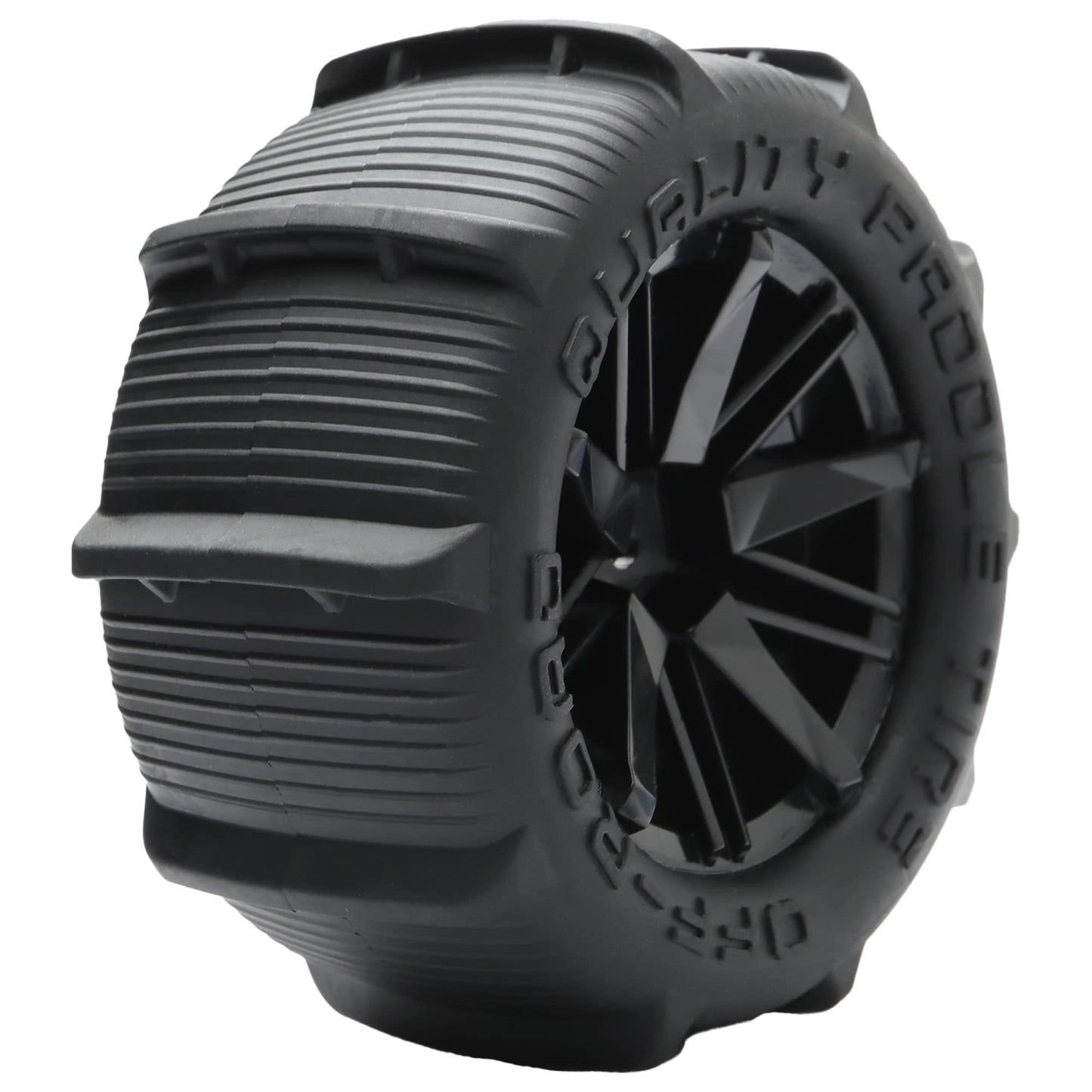 GDOOL 1:10 1:12 Paddles Buggy Tires Hex 12mm Wheels for Snow Sand 1:10 1:12 9125 9155 9156 124009 X-07 F-10 YC400 2995RC Car(2 P