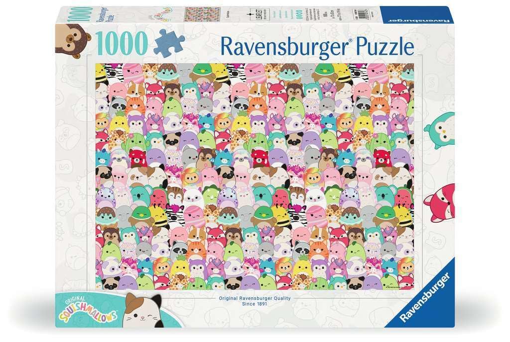 Ravensburger Puzzle 12000746 - Squishmallows - 1000 Teile Puzzle Fr Erwachsene Und Kinder From 14 Years
