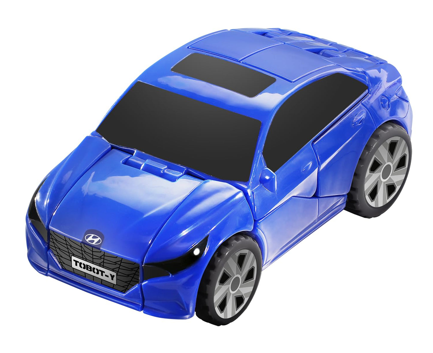New Tobot, Mini Tobot Y, Youngtoys Transforming Collectible Vehicle To Robot, Heroes Animation Character Toys For Kids 3 And Up