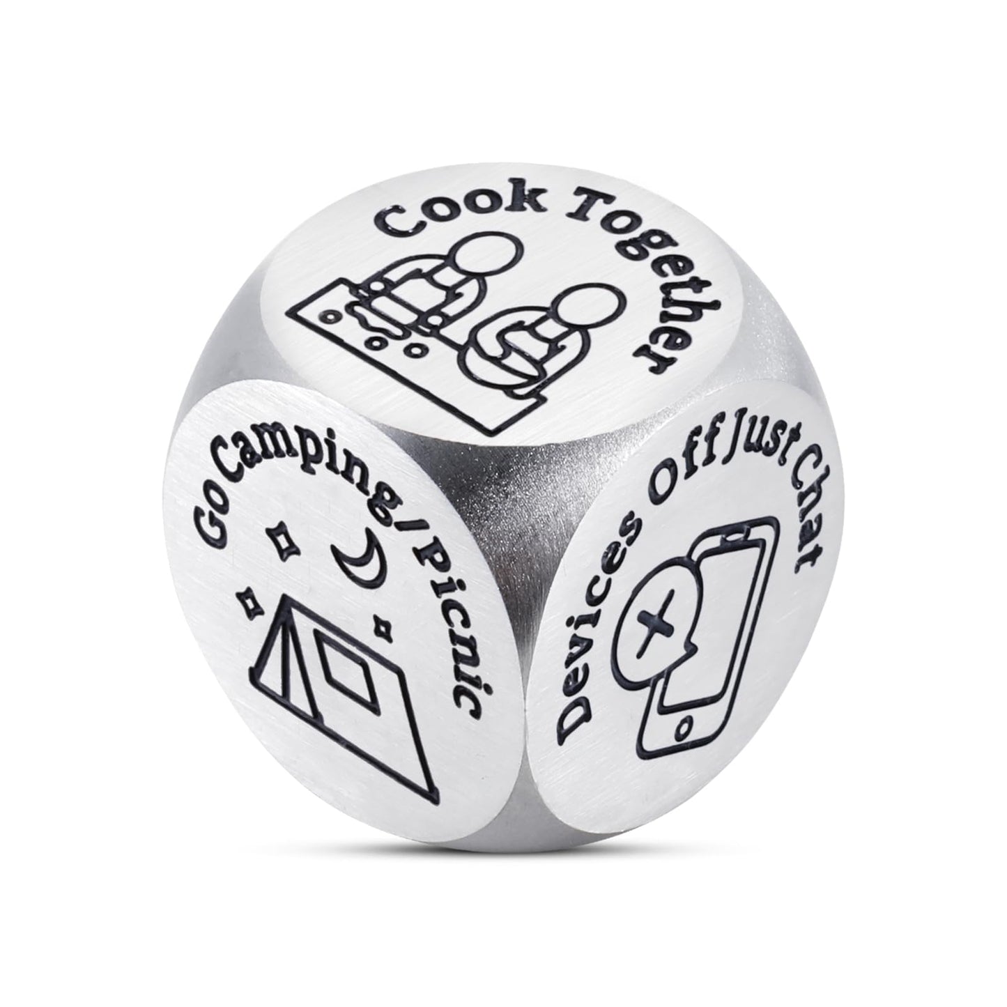 Couple Games for Date Night Boyfriend Gifts from Girlfriend 50th 11th Anniversary Steel Gifts 25th Anniversary Day Gift Couple H