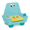 B. toys Interactive Musical Chair - Developmental Toddler Chair with Light-Up Tablet & Activities - Blue - Model BX4517Z - 12 Months +