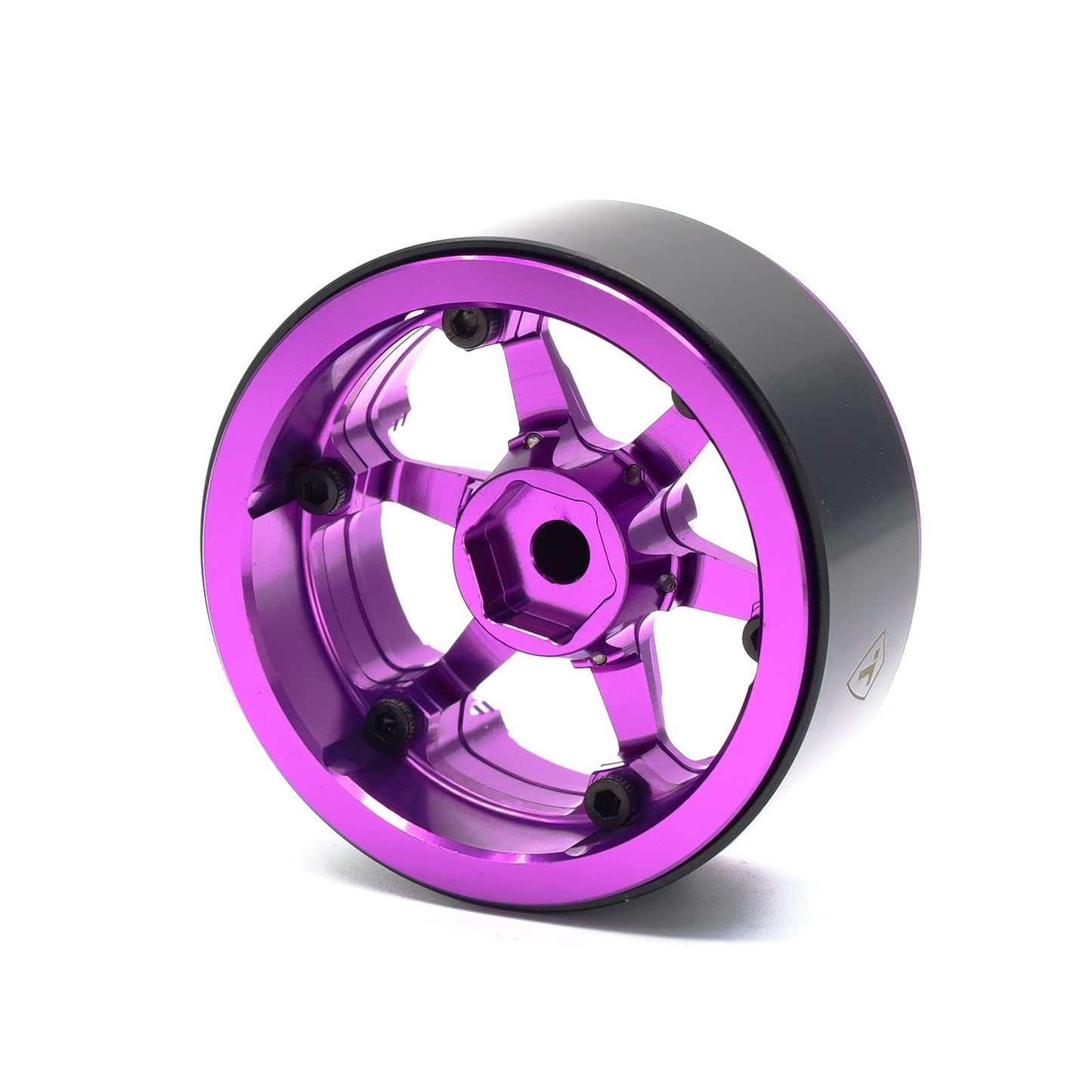 TREAL 1.9 Beadlock Wheels, Six-Spoke Amazing Look,Top-Notch Aluminum Durable 1.9 Crawler Wheels,Heavy Weight Upgrades for 1:10 H