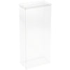 Dollsafe Clear Folding Display Box For Extra Large 11-12.5 Inch Dolls And Action Figures, 6'' W X 3'' D X 13'' H, Pack Of 2