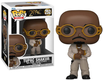Pop Rocks: Tupac Shakur - Loyal To The Game Funko Vinyl Figure (Bundled With Compatible Box Protector Case), Multicolored, 3.75