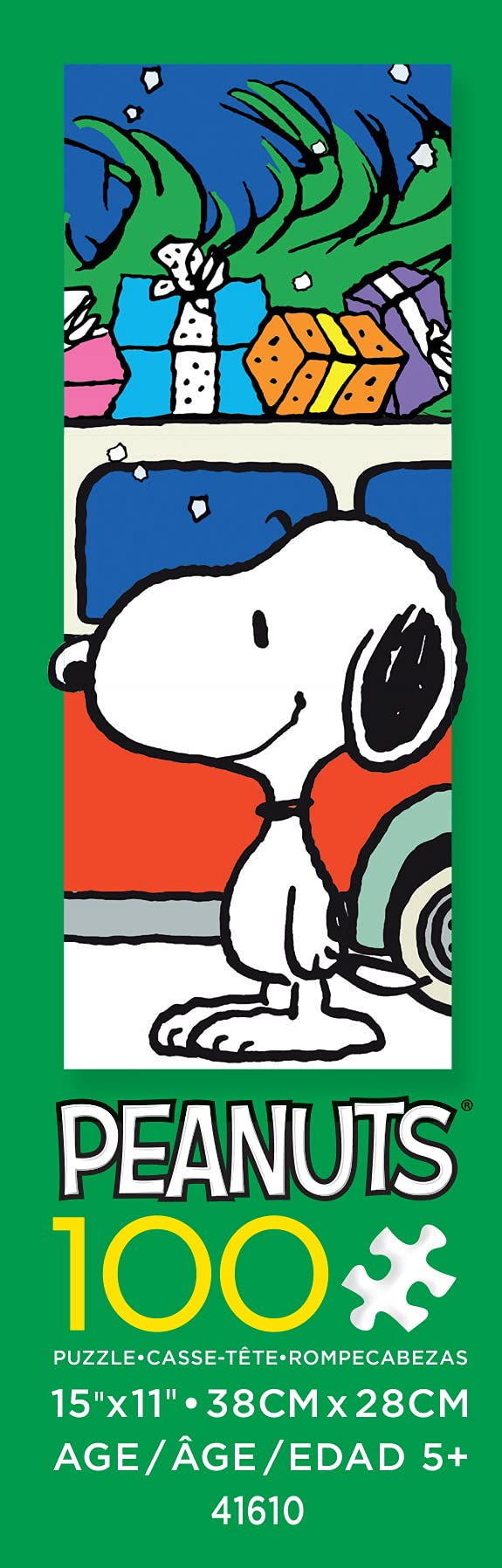 Ceaco - Peanuts - Peace And Presents - Holiday - 100 Piece Jigsaw Puzzle