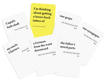 Bards Dispense Profanity: A Party Game Based on The Works of William Shakespeare