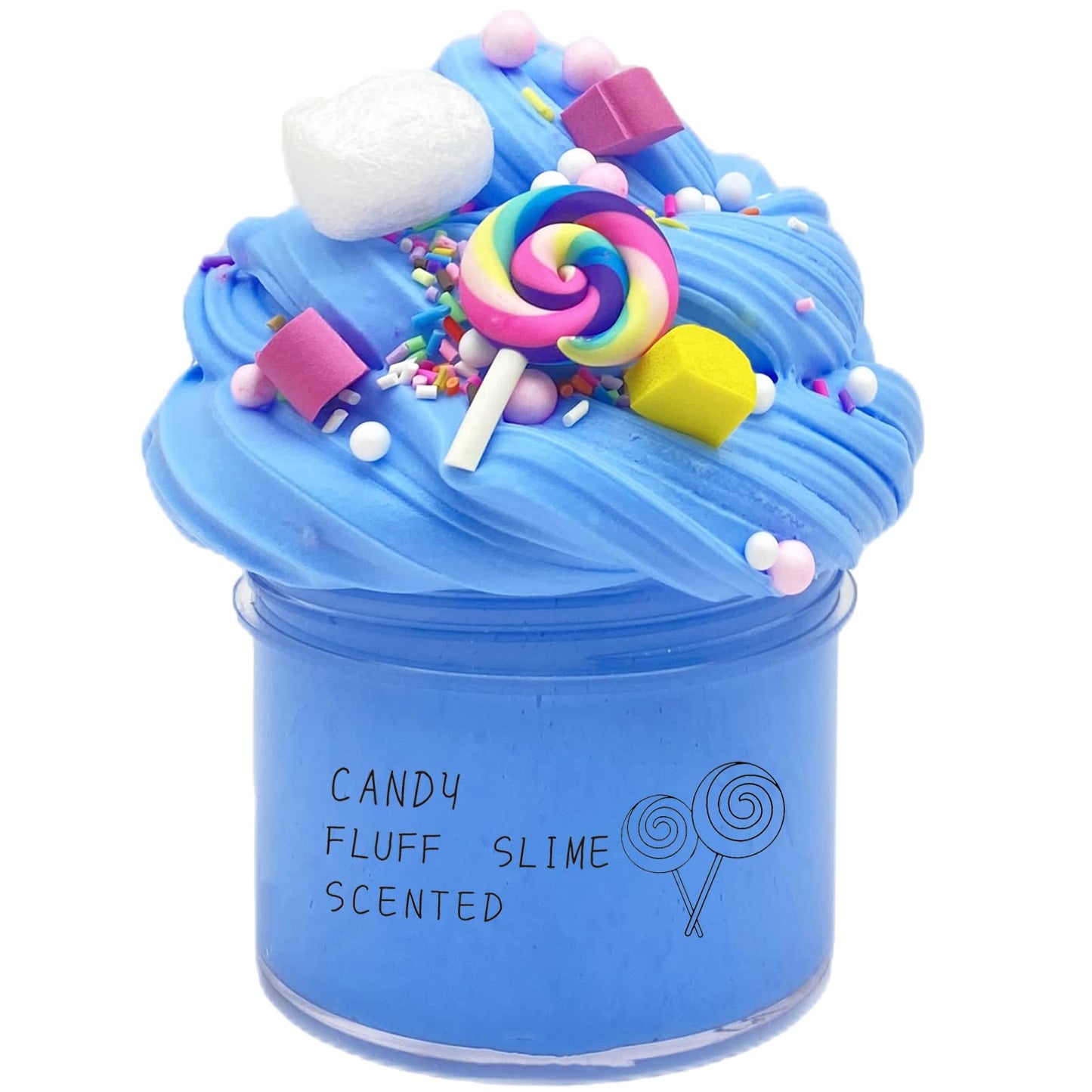 Butter Slime Upgraded Candy Slime With Charms, Scented Sludge, Non-Sticky, Stress Relief Toy For Girls And Boys (200Ml)