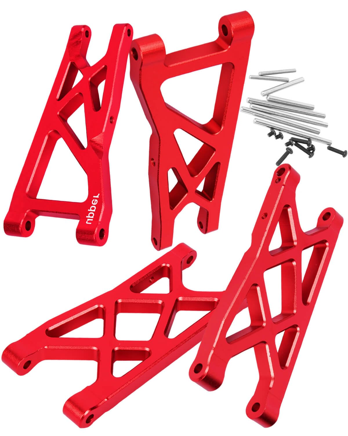 ARRCat Suspension A-Arms for 1/10 Vorteks 3s Blx 550/Granite 3s Blx 550/Senton 3s Blx 550,4PCS Aluminum Alloy Front Rear Suspens