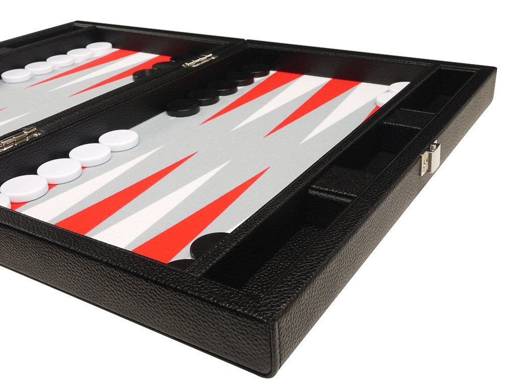 13-inch enhanced Backgn Set - Travel Size - Black Board White and Scarlet Red Points