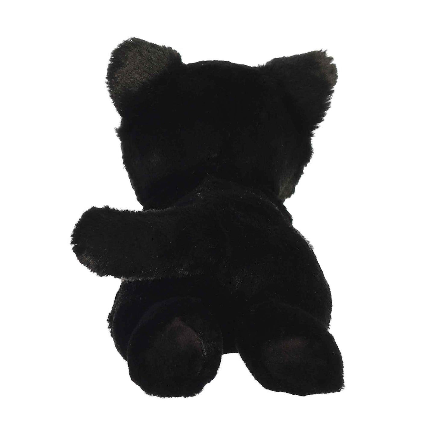 Aurora® Mini Flopsie™ Twilight Cat™ Stuffed Animal - Black, 8.5 Inches, Polyester, Small, Adorable Plush Toy for All Ages