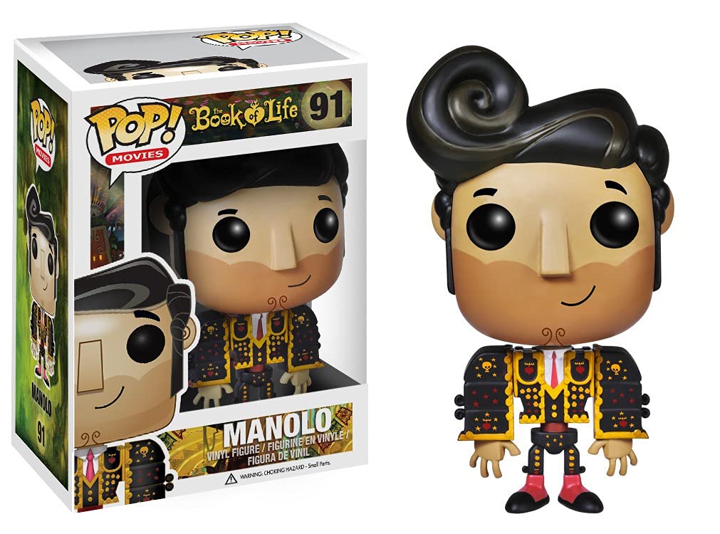 Funko Pop Movies Action Figure: Book Of Life - Manolo
