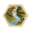Tabletop Monthly Gold River Hex Scenario Game Pieces Compatible With Catan'S Settlers Of Catan, Seafarers, And Catan Expansions