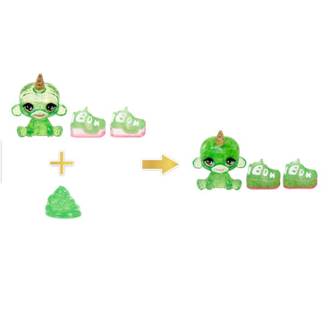 Rainbow High Jade, Green With Slime Kit & Pet, 11' Shimmer Posable Fashion Doll With Diy Sparkle Slime, Magical Yeti Pet. Fun Play Accessories, Great Toy Gift For Girls Kids Ages 4-12 Years