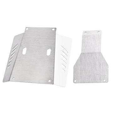 AllinRC Stainless Steel Chassis Guard & Skid Plate Guard Armors Frame Protector for Tamiya CC01 Upgrades