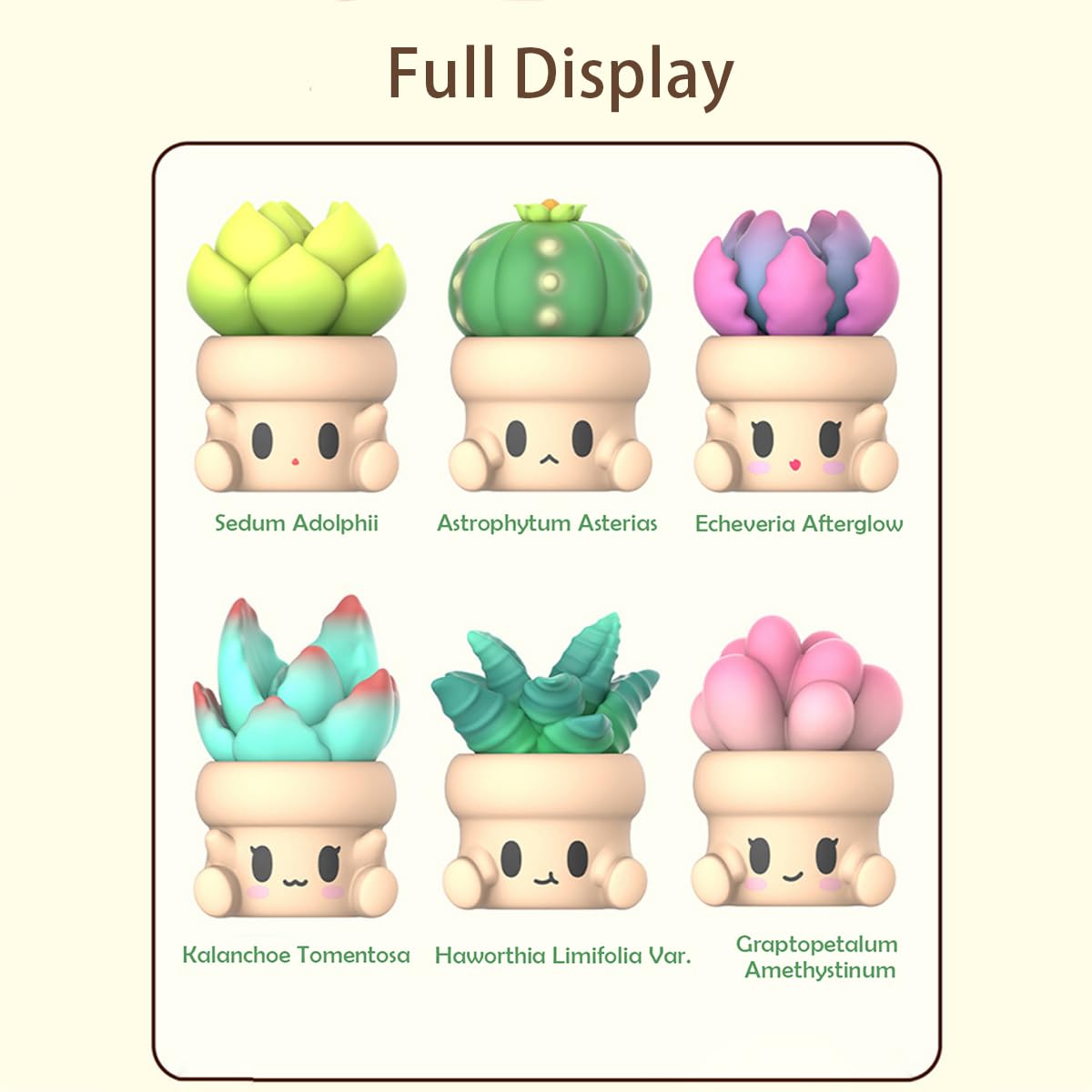 Aven Rabbit Hugging Succulents 2 Series Blind Box Toys For Girls Cute Figures Action Model Birthday Gift Guess Blind Bag Random