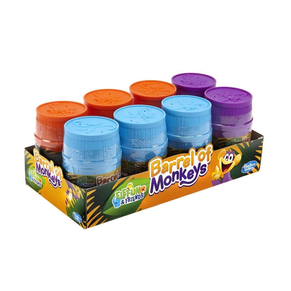 Hasbro Gaming Elefun And Friends Barrel Of Monkeys Game - Colors May Vary