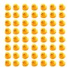50Pcs Super Mini Rubber Duck Bath Duck Toys For Toddlers Boys Girls,Squeak And Float Rubber Ducks In Bulk Baby Shower Duck Decorations Party Favors (1.6'')