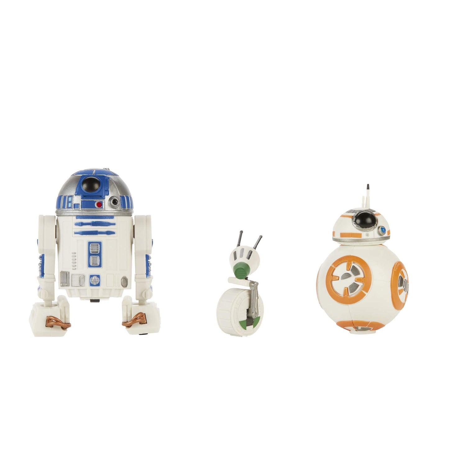Star Wars Galaxy Of Adventures R2-D2, Bb-8, D-O Action Figure 3 Pack, 5' Scale Droid Toys With Fun Action Features, Kids Ages 4 & Up