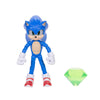 Sonic The Hedgehog Sonic 3 Movie 5'' Action Figures: Sonic With Emerald Wave #3
