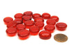 Koplow Games Pack Of 20 Life Stone Gaming Glass Stones - Red