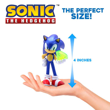 Just Toys Llc Sonic The Hedgehog Action Figures (Metallic 2 Pack - Sonic & Tails)