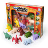 POPULAR PLAYTHINGS Mini Magnetic Mix or Match Dinosaurs Deluxe Set of 8 Dinosaurs