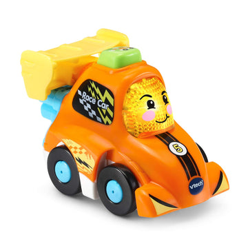 VTech Go! Go! Smart Wheels 3-in-1 Launch and Go Raceway - Yellow/Red - Durable Plastic - Model 80-527500