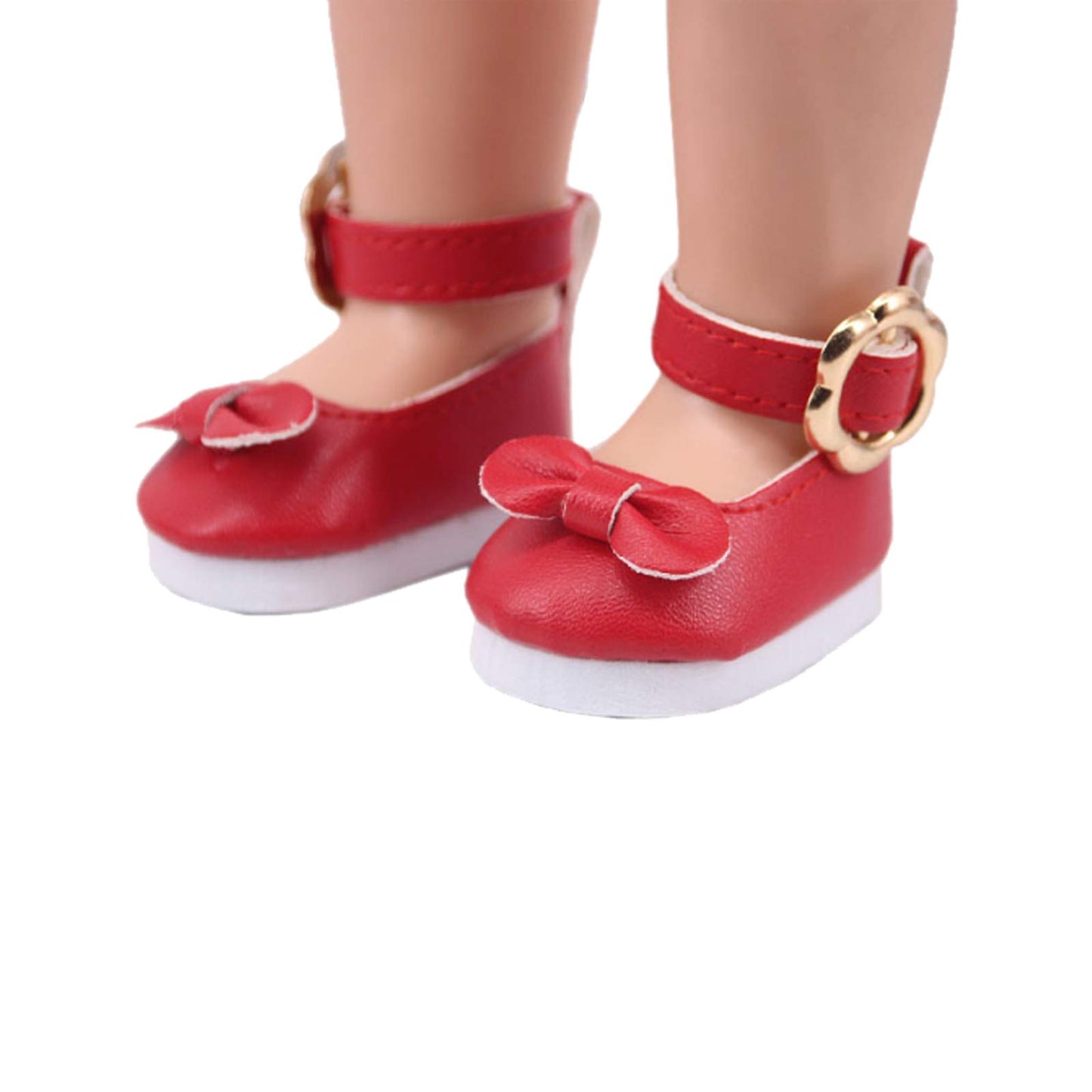Sotogo 9 Pairs American Wellie Doll Shoes Include Random Style Boots Sneakers Canvas Shoes Girl Wishers Doll Shoes Fit For 14 To 14.5 Inch Dolls