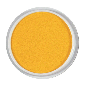 Jumbo Circular Washable Stamp Pad - Yellow - 5.75 dia. - Pack of 6